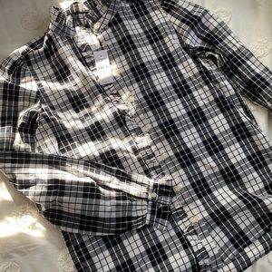 NWT B/W Loft Button Down